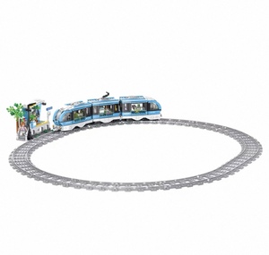Blocchi da Costruzione per <span class=keywords><strong>Tram</strong></span> Urbano Motorizzato |   Giocattoli per Bambini Compatibili con Lego, Action Figure |   Giocattoli Personalizzati OEM all'Ingrosso per Bambini - Product Image 5