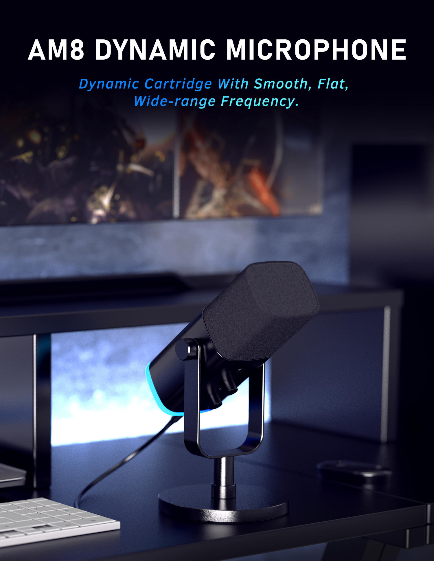 Fifine AM8 dynamic recording microphone broadcast youtube microphone