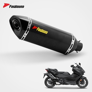 Forsound Factory <span class=keywords><strong>Prix</strong></span> de gros Système d'échappement de <span class=keywords><strong>moto</strong></span> avec bouclier thermique en carbone hexagonal large pour silencieux <span class=keywords><strong>Tmax</strong></span> 500 530 560 - Product Image 1