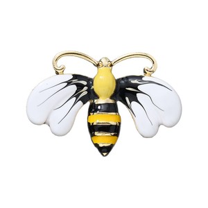 Nuevo broche de aleación de zinc ecológico con diseño de miel goteando, elegante, de alta gama, accesorio de ropa con temática animal adorable - Product Image 5