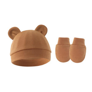 Ensemble de gants mitaines pour bébé 100% coton doux, anti-rayures, essentiels pour nouveau-né (0-12 <span class=keywords><strong>mois</strong></span>) - Product Image 5