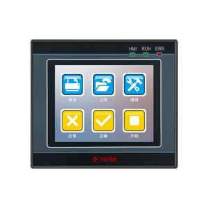 Controlador Lógico Programable (PLC) HMI Todo en Uno de 2.8'', Integrado, con Entrada Analógica, de Temperatura, de Alta Velocidad, 2 Ejes, RS485 - Product Image 1