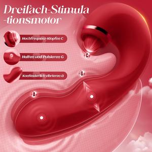 Vibrateur 3-en-1 sans fil contrôlé par application - Bâton de massage du clitoris et du point G, double stimulation, fonctionnement silencieux, étanche, vente en gros - Product Image 2