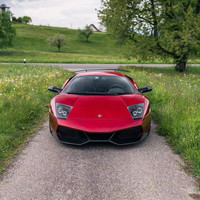 Kit carrosserie en fibre de carbone pour Lamborghini Murcielago LP640, état neuf, avec spoiler avant et arrière de style LP670
