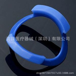 Abridor Bucal Hai Feng Dental O-Ring 4856 con Certificación CE, Soporte Oral Manual para Adultos, Azul, Blanco, Naranja - Product Image 5