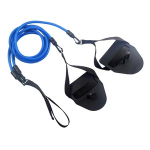 Bande de résistance élastique <span class=keywords><strong>pour</strong></span> la natation, équipement d'entraînement aquatique <span class=keywords><strong>pour</strong></span> <span class=keywords><strong>piscine</strong></span> à domicile, matériel de natation à faible impact adapté aux piscines enterrées et hors sol - Product Image 2