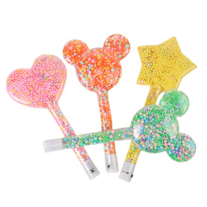 Bâtons lumineux LED scintillants en forme de flocon de neige, cœur, étoile et Mickey Mouse pour concerts, bars et activités pour enfants - Product Image 3