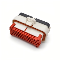 Connecteur de faisceau de câbles étanche automobile Lanshuo 776164-2 IP67 250V femelle 35 broches avec coque PBT GF, pas de 4,0 mm, 17A