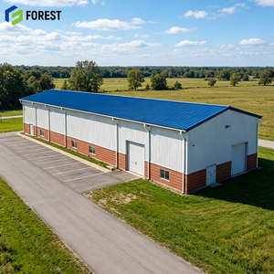 Custom Engineer Designed Prefabricated Steel Structure Logistics Park Warehouse Large Capacity <b>Metal</b> Storage Frame - Product Image 1