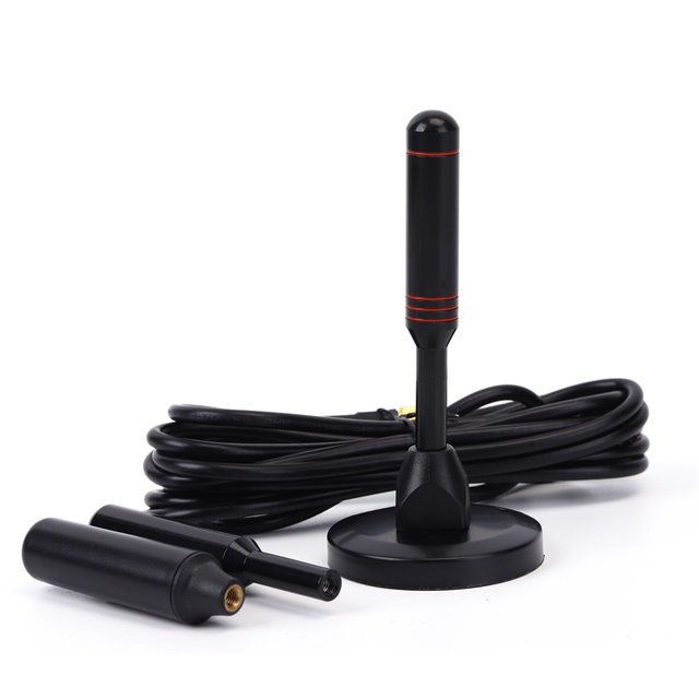 28DBi 4K Digital TV Antenna with Amplifier 4-Band Omnidirectional Indoor Use F Adapter for 470-862MHz
