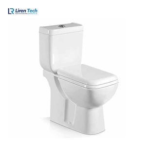 Juego de baño blanco cuadrado <span class=keywords><strong>grande</strong></span> y moderno al por mayor, inodoro con inodoro Ocean Cream Parma con certificado de marca de agua, inodoros de lavado - Product Image 1