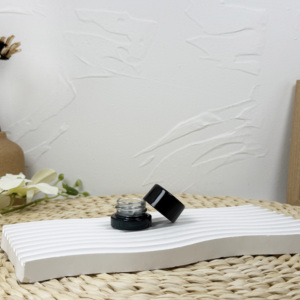 Bocal en verre Noir Rond Concentré à l'épreuve des enfants Couvercle résistant aux enfants - Product Image 6