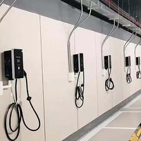 Nouvelle borne de recharge murale pour véhicule électrique 7 kW 32 A Type 2, indice IP65, niveau 2, avec Wi-Fi, chargeur rapide DLB