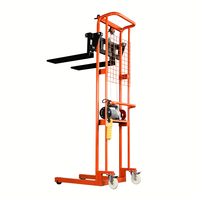 Chariot élévateur manuel HUDA pour enfants, avec levage autonome, hauteur de fourche 90 cm, longueur de fourche 470 mm, utilisation intérieure/extérieure