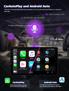 Radio de Coche Portátil con Pantalla Táctil, Cámara AHD, Reproductor Android para Coche - Product Image 3