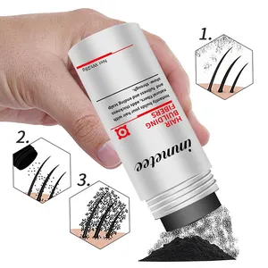 Tratamiento de calvicie de fibra de pelo, alisador de cabello en polvo, Spray de fibra de reconstrucción de cabello para personas calvas