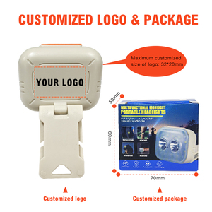 Tùy chỉnh 7 chế độ không thấm nước có thể sạc lại đầu <span class=keywords><strong>cap</strong></span> đèn với clip đêm cắm trại ngoài trời dẫn đèn pha - Product Image 6