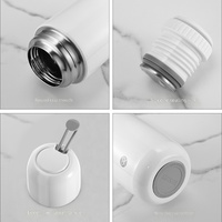 Nouvelle Tasse Thermos Isotherme Portable en Acier Inoxydable 304, Mignonne et Simple, Grande Capacité, Anti-Fuite pour Hommes et Femmes