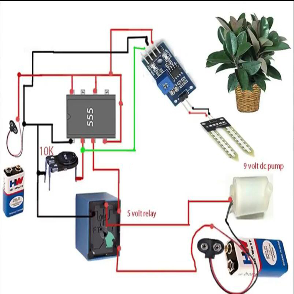 5 Capteurs D’Humidité Du Sol LM393 - Pour Arduino, Système D’Arrosage Automatique, Jardinage Intelligent
