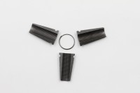 Ancrages à coin post-tendus 0,5 et 0,6 (acier allié, résistance à la traction 1860 MPa) pour applications de construction en béton précontraint