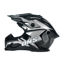 Casque de moto de haute qualité avec lunettes de protection et gants, doublure en coton, résistant aux chocs, en ABS, pour motocross