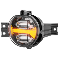 LOYO Wasserdichte Zweifarbige LED-Nebelscheinwerfer DRL für Dodge Ram 1500 2011-2014 NEU Weißes Licht + Goldenes Licht Tagfahrlicht Nebelscheinwerfer