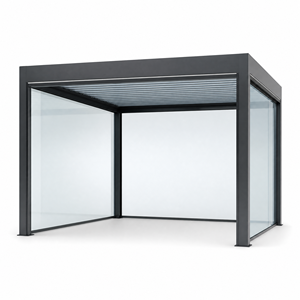 Solárium de Aluminio Prefabricado, Invernadero de Vidrio Personalizado para Jardín Exterior, Extensión de Patio para Villa - Product Image 4