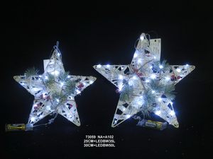 Décoration de Noël en forme de cerf lumineux, fonctionnant sur piles, avec LED scintillantes, ornement de jardin en forme de renne - Product Image 2