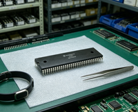 Microprocesseur industriel Motorola Classic PLC MC68000P10 16 bits DIP64 pour l'automatisation industrielle