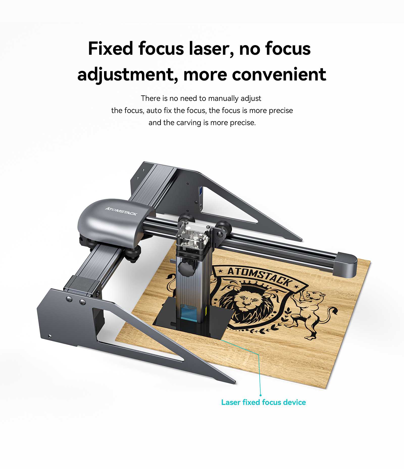 セールAtomStack p7 M40 ATOMSTACK P7 M40 40W Laser Engraver for Wood Metal Laser Cutter
