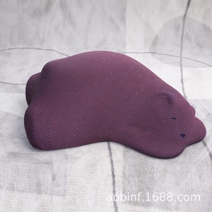Sillón de Peluche Silly Bear, Reclinable de Tela Blanca para Sala de Estar, Niños y Adultos - Product Image 5