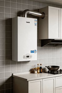 Caldera Compacta Inteligente de <span class=keywords><strong>Gas</strong></span> <span class=keywords><strong>Natural</strong></span> y Eléctrica, Diseño sin Tanque de Cobre, Eficiencia Energética, Ahorro de Espacio, Fácil <span class=keywords><strong>Instalación</strong></span> - Product Image 5