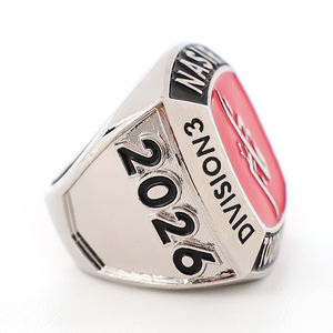 Bague d'honneur personnalisée en alliage plaqué or avec strass argentés, pour les communautés musulmanes du Moyen-Orient et d'Amérique du Nord - Product Image 5