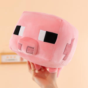 Muñeco de Peluche Súper Suave de 22cm, Estilo <span class=keywords><strong>Anime</strong></span> Minecrafted, para Máquina de Garras, con Relleno de Algodón PP, Acabado Lavado, Venta al por Mayor - Product Image 2
