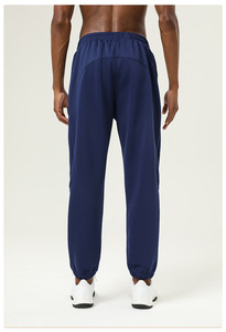 Pantalones Largos de <span class=keywords><strong>Hombre</strong></span> Holgados Casuales <span class=keywords><strong>para</strong></span> Deporte, Entrenamiento, Gimnasio y Correr, Ligeros de Secado Rápido, Nuevo Estilo 2025 - Product Image 2