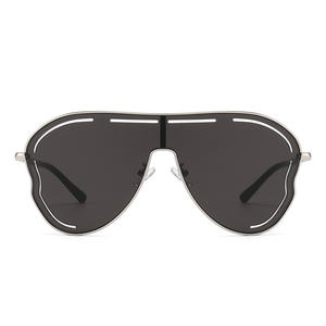 工場には、有名人のインフルエンサーが男性用と女性用の不規則な大型フレームPCサングラスを選択するスポット卸売ブランドがあります - Product Image 5