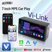 Reproductor MP5 para Auto de 7 Pulgadas al por Mayor, Carplay Inalámbrico, Android Auto, Linux, OEM, Logotipo Personalizado, Estéreo para Auto