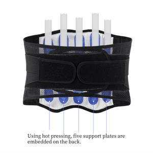 Ceinture de soutien de taille respirante en gros avec protection renforcée pour la prévention des blessures - Product Image 6