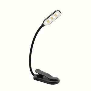 Bán Hot nghiên cứu nhỏ Đèn Led Đọc Sách USB có thể sạc lại pin Powered chăm sóc mắt Clip cuốn sách đứng với ánh sáng - Product Image 1