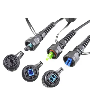 5G Popular Waterproof Outdoor Connector ODVA/LC ODVA/MPO Outdoor Fiber Optic Patch Cord