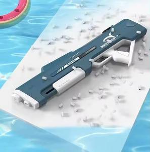 Auto Refill <span class=keywords><strong>Water</strong></span> Blaster Spritzpistole Elektrische Wasser pistole 400ML mit dynamischen Lichtern für erwachsene Kinder Sommers pielzeug - Product Image 6