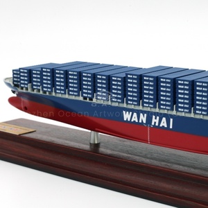 Mô hình thuyền quy mô thủ công của nhà máy o.a.s 1:1000 quy mô tùy chỉnh 35cm WAN hai Mô hình tàu container để vận chuyển Quà Tặng - Product Image 3