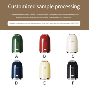 최고의 품질 미니 너트 콩 우유 메이커 600W 전기 1300ml 스테인레스 스틸 라이너 가정용 난방 콩 우유 기계 - Product Image 5