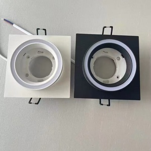Única cabeça <span class=keywords><strong>gx53</strong></span> lâmpada titular base recesso quadrado <span class=keywords><strong>gx53</strong></span> levou downlgiht habitação - Product Image 2