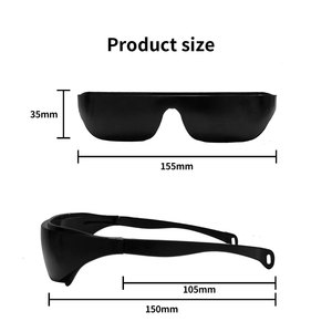 Gafas de depilación CE Ansi Z87 Beauty Anti Laser Protective Eyebrow Eye Mask OPT IPL Shading E Light Eye Patch - Product Image 4