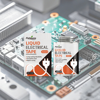Ruban isolant liquide Fishleano, imperméable, ignifuge, adhésif pour la réparation et l'étanchéité des circuits électriques