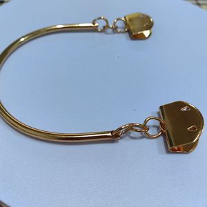 Asa de metal semicircular duradera para bolsos y cajas de regalo - Product Image 2
