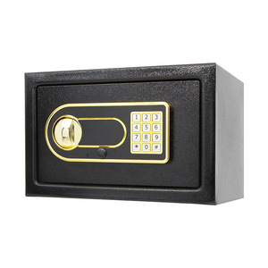 <b>Small</b> Combination Key Safe Steel Plate Security Cabinet Wall Mounted For Hotel Home Office Jewelry Storage <b>Box</b> With Alarm - Product Image 3