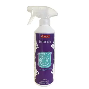 Respir Enzymatic Máquina de Lavar Limpador em Spray 500 ml Descalcificador Descalcificador Anti odor nenhum ciclo de lavagem vazio necessário