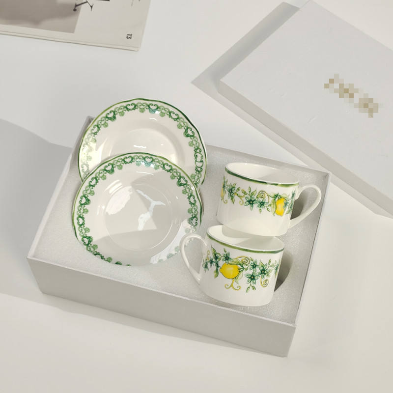Green 2cup 2saucer